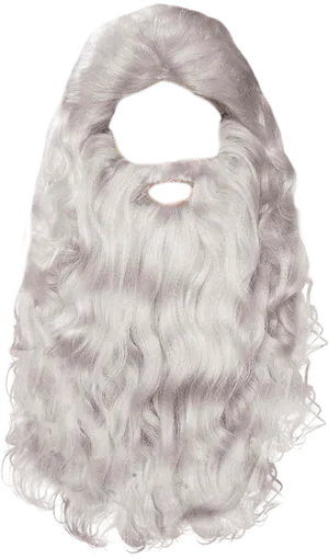 Santa Claus Beard Accessory PNG