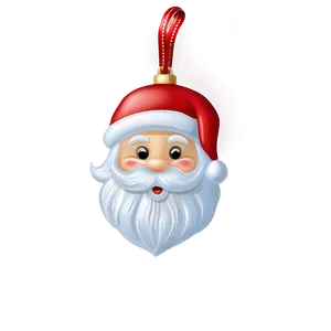 Santa Claus Decoration PNG 06122024