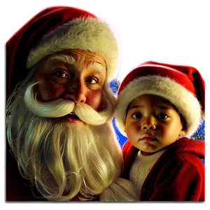 Santa Claus Family Gathering Png 38 PNG image