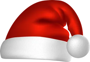 Santa Claus Hat Illustration PNG image
