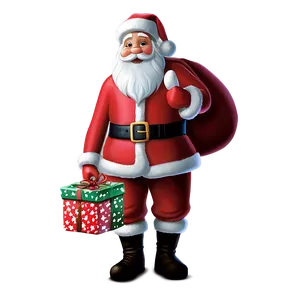 Santa Claus Holiday PNG 06252024 PNG