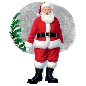 Santa Claus Holiday PNG 06252024 PNG
