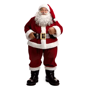 Santa Claus Merry Christmas PNG 05032024