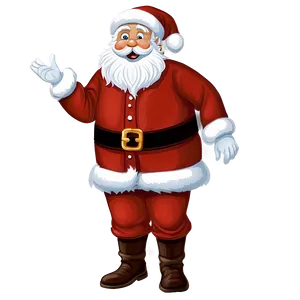 Santa Claus Midnight PNG Dtc29