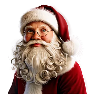 Santa Claus Portrait Png 05212024 PNG image