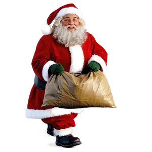 Santa Claus With Bag Png Xti83 PNG image