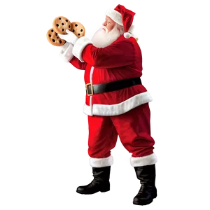 Santa Claus With Cookies Png Iru12 PNG image