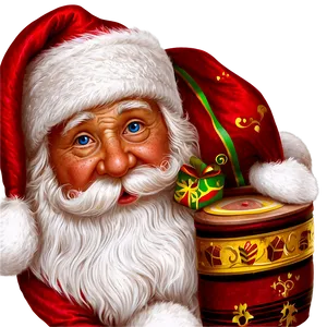 Santa Claus With List Png Scf83 PNG image