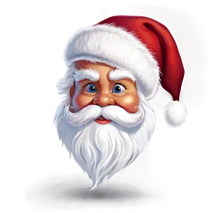 Santa Face B PNG image