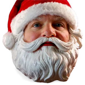 Santa Face Mask PNG Iwh
