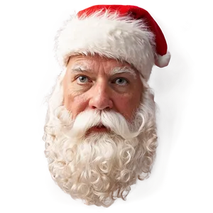Santa Face On White Background PNG 71 PNG