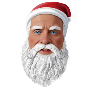 Santa Face Png 05042024 PNG image