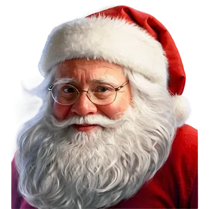 Santa Face PNG 26
