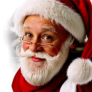 Santa Face Template PNG 23 PNG