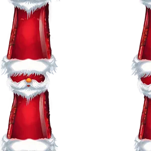 Santa Face With Beard PNG 91