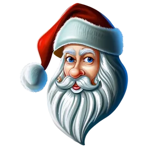 Santa Hat Cartoon A PNG image