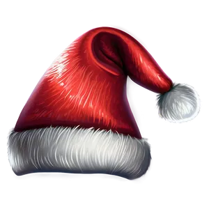 Santa Hat Cartoon Background PNG 06272024