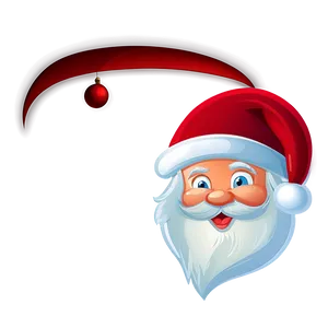 Santa Hat Cartoon Graphic Png 06272024 PNG image