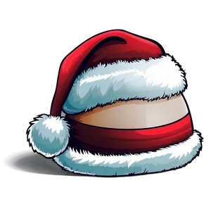 Santa Hat Cartoon Graphic Png 20 PNG image