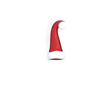 Santa Hat Cartoon Illustration Png 06272024 PNG image