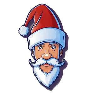 Santa Hat Cartoon Illustration Png Nrs PNG image