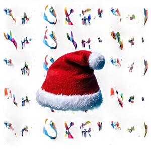 Santa Hat Cartoon Joy PNG Jhs19