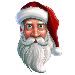 Santa Hat Cartoon Wallpaper PNG Bul82