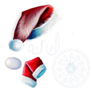 Santa Hat For Diy Crafts PNG Vfb58 PNG