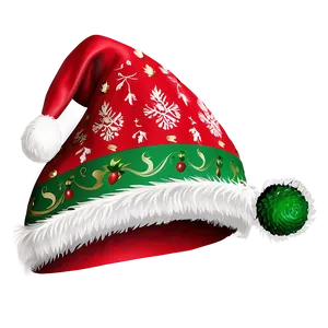 Santa Hat For Holiday Greeting Png 04302024 PNG image