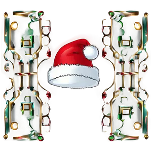 Santa Hat For Printables PNG Aee68 PNG