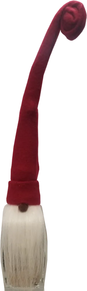 Santa Hat Gnome Figurine PNG