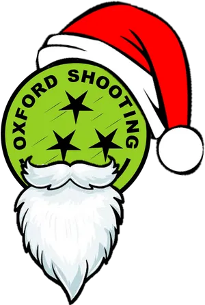 Santa Hat Logo Oxford Shooting PNG