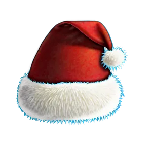 Santa Hat Outline Clipart Png War25 PNG image