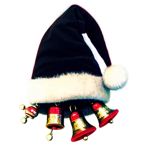 Santa Hat With Bells Png Dhr PNG image