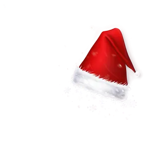 Santa Hat With Snowflakes Png 10 PNG image