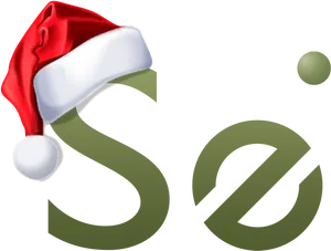 Santa Haton Letter S PNG image