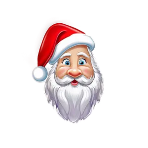 Santa Head Christmas PNG Exf97