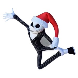 Santa Jack Skellington Cheer PNG Dqe7 PNG