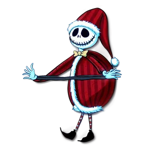 Santa Jack Skellington Ho Ho Ho PNG 88