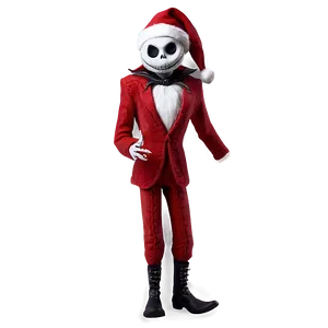 Santa Jack Skellington Joy PNG 06292024