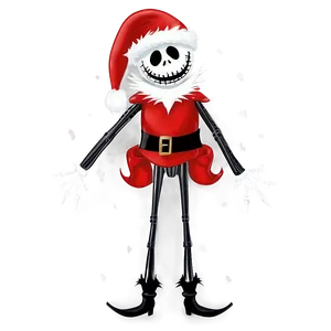 Santa Jack Skellington Joy PNG Ryg98 PNG