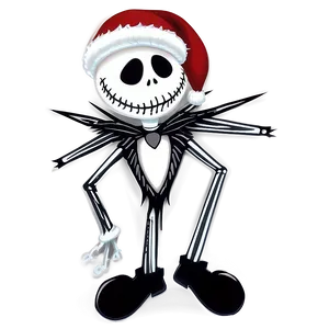Santa Jack Skellington Merry PNG Vvc PNG