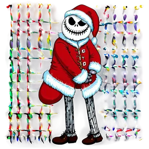 Santa Jack Skellington Sack PNG 06292024 PNG