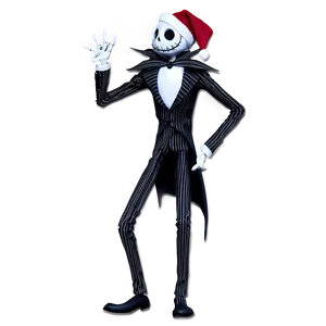 Santa Jack Skellington Wonderland PNG 06292024