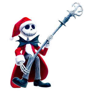 Santa Jack Skellington Wonderland PNG Hvd PNG