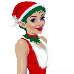 Santa's Helper Elf Png 75 PNG image