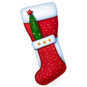 Santa Stocking Png 65 PNG image