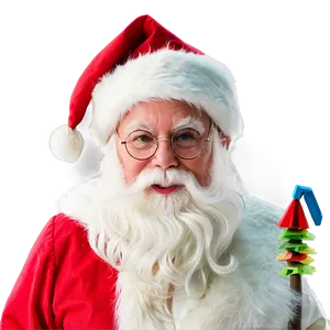 Santa With Elves Workshop PNG 5 PNG