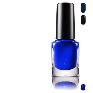 Sapphire Blue Nail Polish Bottle PNG Xui16 PNG