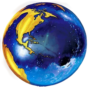 Sapphire Blue Planet Shine PNG 06292024 PNG